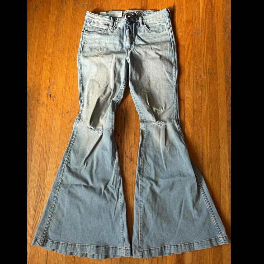Flared Denim Jeans